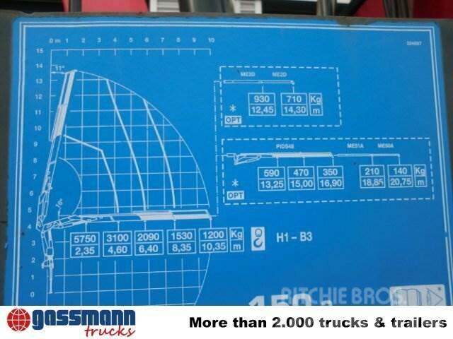 Iveco AT260S31Y/P 6x2 mit Kran Copma 150.3 Plošinové nákladné automobily/nákladné automobily so sklápacími bočnicami