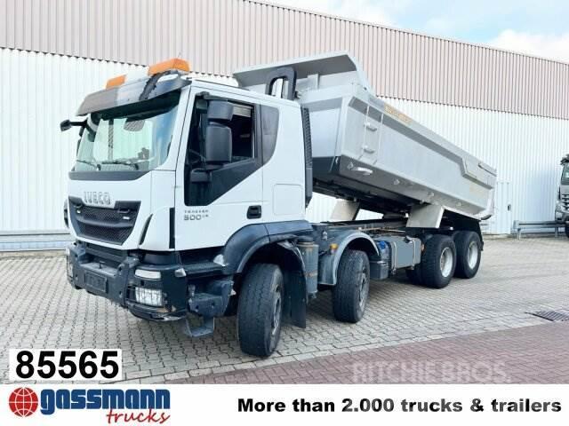 Iveco Trakker AT410T50 8x4, Stahlmulde ca. 16m³, hydr. Ďalšie nákladné vozidlá