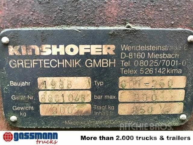 Kinshofer Schalengreifer 601-250, 10x VORHANDEN Autožeriavy, hydraulické ruky