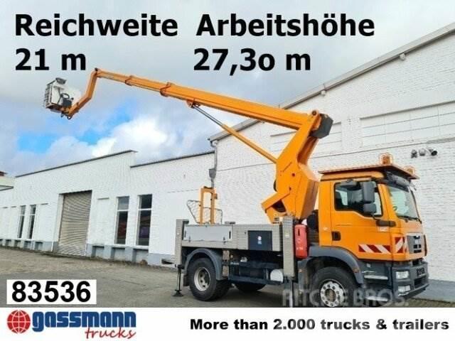 MAN TGM 18.290 4x2 BB, Ruthmann Steiger 27,3m, EEV Ďalšie nákladné vozidlá