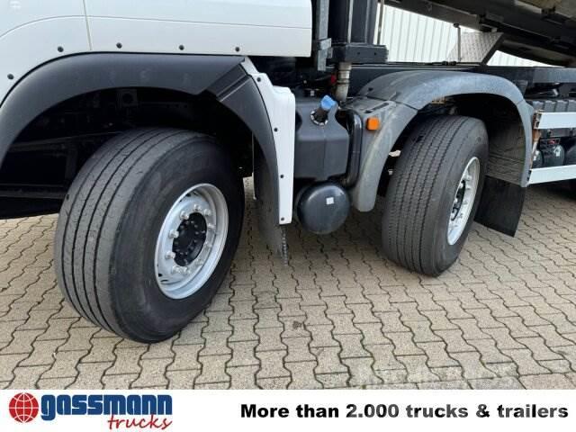 MAN TGS 35.500 8X4 BB, Intarder, Stahlmulde ca. 14m³, Ďalšie nákladné vozidlá