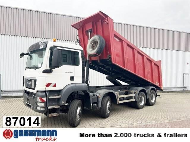 MAN TGS 41.480 8x8 BB, beheizte Stahlmulde ca. 19m³ Ďalšie nákladné vozidlá