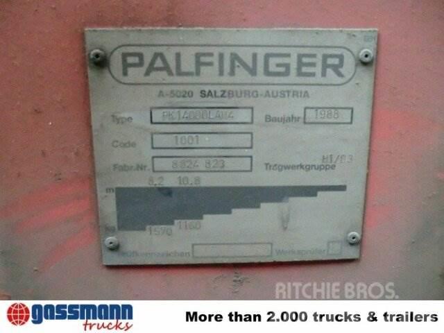 Palfinger PK 14000LAH4 Hochsitz Autožeriavy, hydraulické ruky