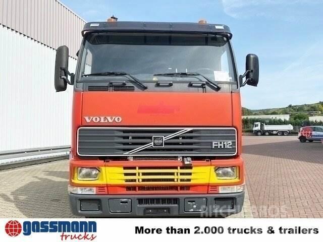 Volvo FH12-380 8x2 mit Kran Palfinger PK35000, Plošinové nákladné automobily/nákladné automobily so sklápacími bočnicami