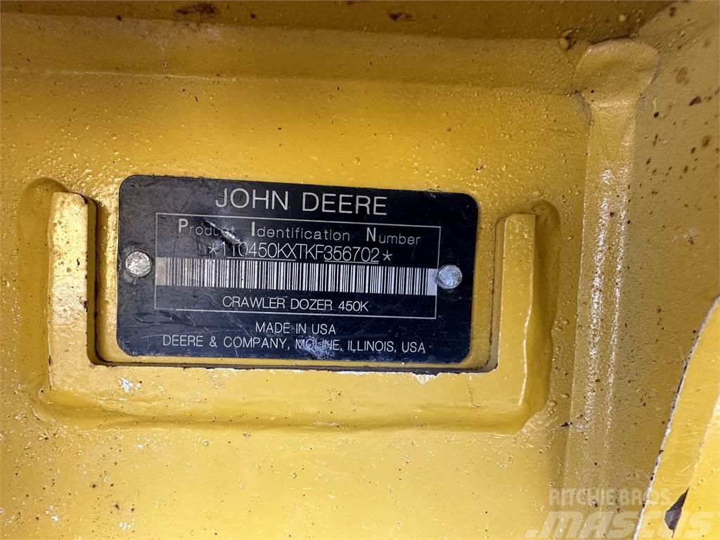 John Deere 450K Pásové dozéry