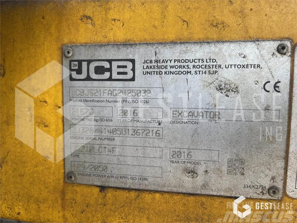 JCB JS210 Pásové rýpadlá
