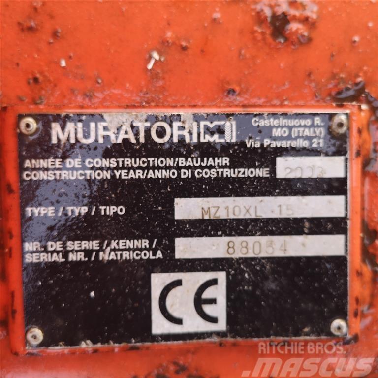 Muratori mz10 xl 155 cm. Ďalšie komunálne stroje