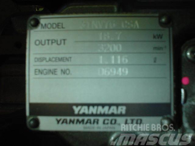 Yanmar 3TNV76-CSA Motory