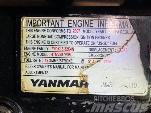 Yanmar 4TNV98-YTBL Motory