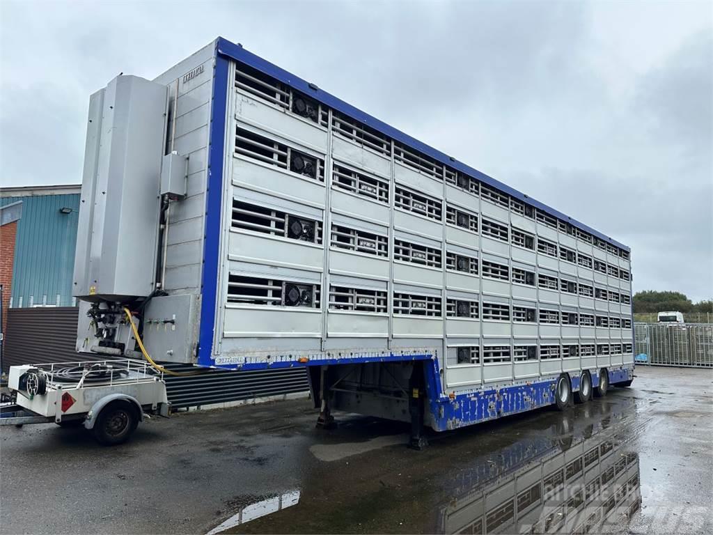 Pezzaioli 5-stock Grise trailer 5-stock Návesy na prepravu zvierat