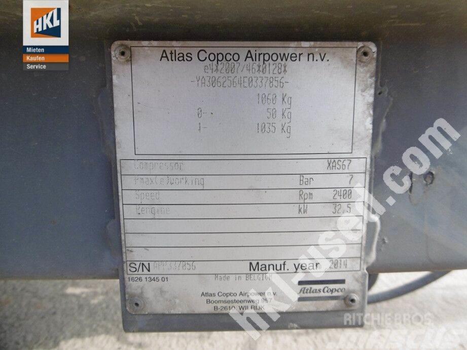 Atlas Copco XAS 67 Kompresory
