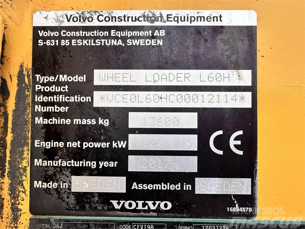 Volvo BM L60H Čelné nakladače a rýpadlá