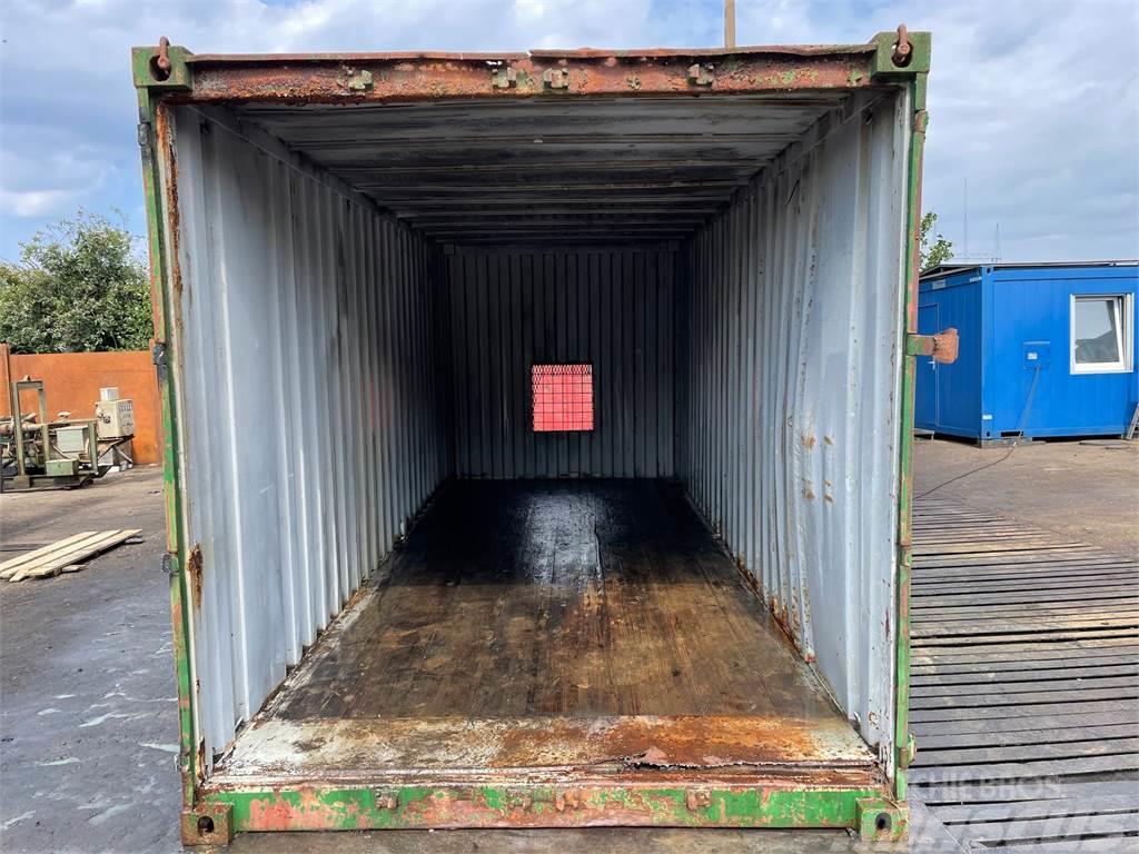  20FT container uden døre, til dyrehold eller lign. Skladové kontajnery