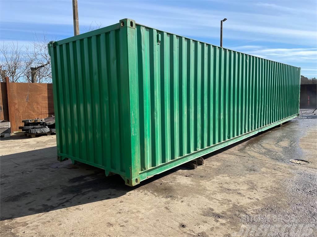  40ft container opdelt i 2 rum. Skladové kontajnery
