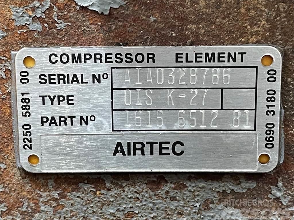  Airtec OIS K-27 kompressor ex. Atlas Copco ROC D5  Kompresory