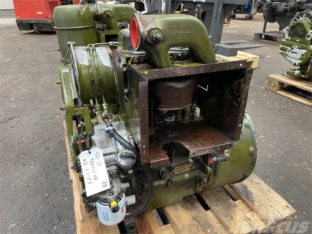 Deutz F2L511 motor, luftkølet, ex. army Motory