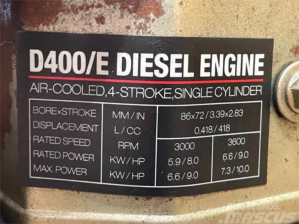  Diesel engine D400/E - 1 cyl. Motory