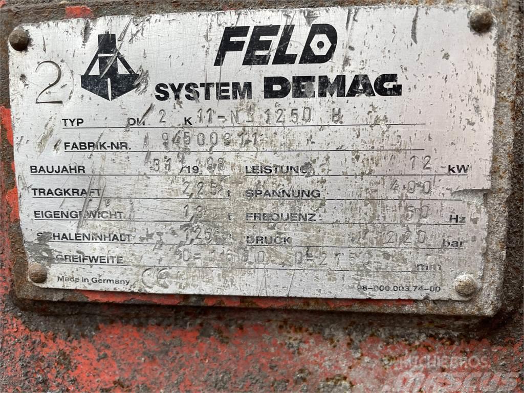  Feld-Demag 1,25 kbm el-hydraulisk grab type DH2K 1 Drapáky