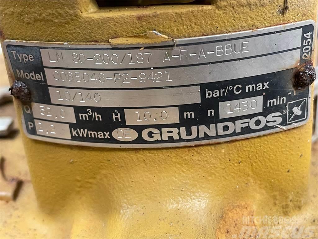Grundfos type LM 80-200/187 A-F-A BBUE pumpe Vodné čerpadlá