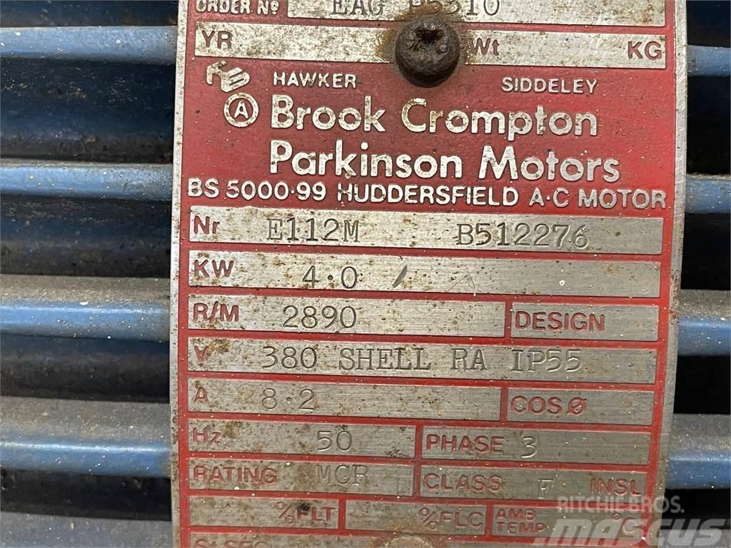  Højtryksvandpumpe Worthington Simpson Ltd Type 40  Vodné čerpadlá