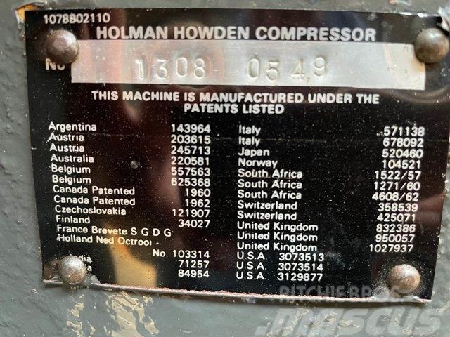 Holman Howden skruekompressor type 1308 0549 Kompresory