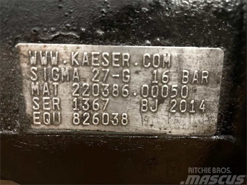  Kompressor ex. Kaeser M122 - 16 Bar Kompresory