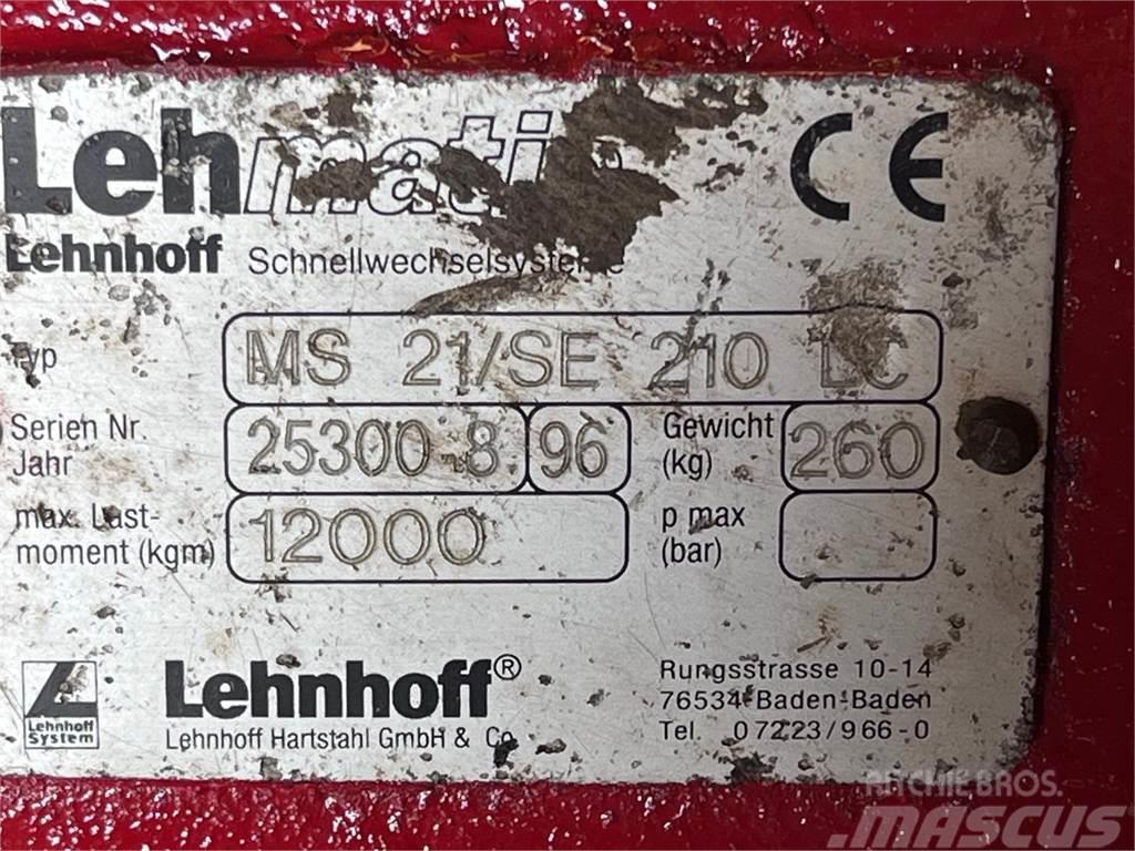 Lehnhoff MS21/SE 210 LC mekanisk hurtigskifte Rýchlospojky
