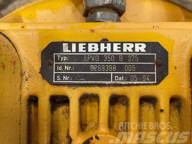 Liebherr gear Type PVG 350 B 375 ex. Liebherr PR732M Ďalšie komponenty