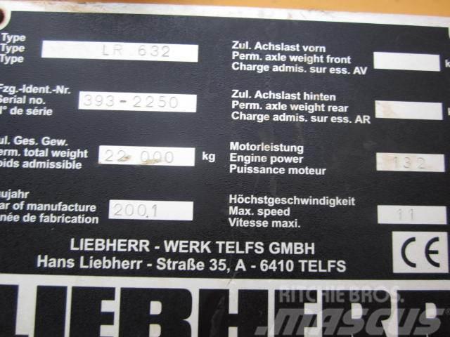 Liebherr LR632 - til ophug Pásové dozéry
