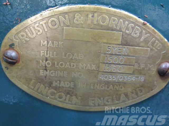 Ruston & Hornsby Type 5YEN motor til reservedele Motory