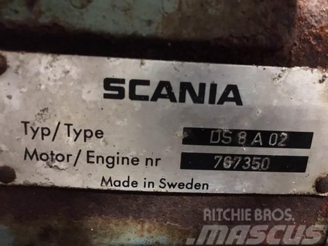 Scania DS8 A 02 motor - kun til reservedele Motory