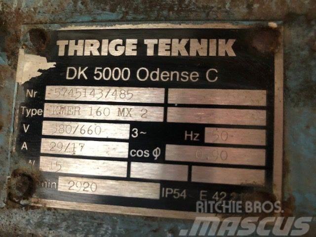 Thrige Teknik Type KMER 160 MX 2 Pumpe Vodné čerpadlá
