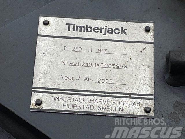 Timberjack 1270D skovmaskine til ophug Iné