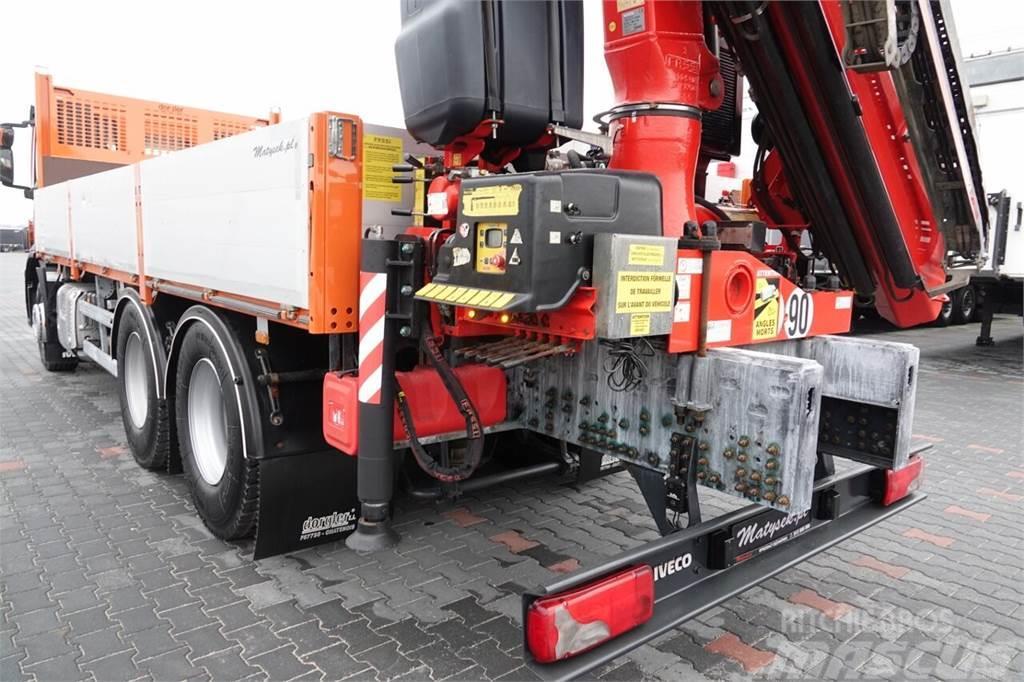 Iveco 420 Plošinové nákladné automobily/nákladné automobily so sklápacími bočnicami