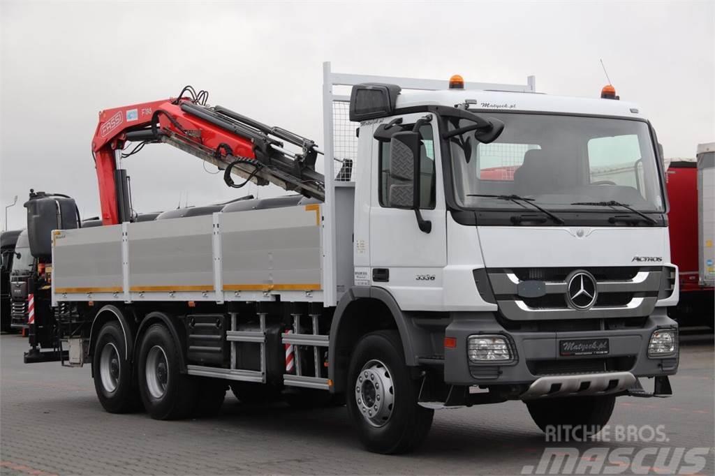 Mercedes-Benz ACTROS 3336 Plošinové nákladné automobily/nákladné automobily so sklápacími bočnicami