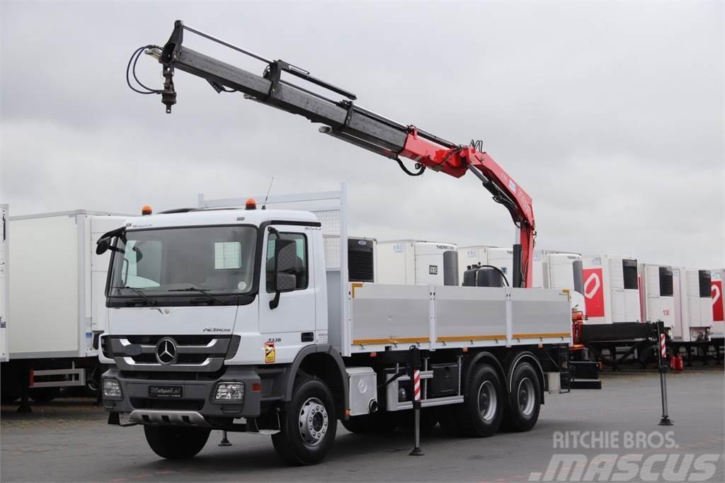 Mercedes-Benz ACTROS 3336 Plošinové nákladné automobily/nákladné automobily so sklápacími bočnicami
