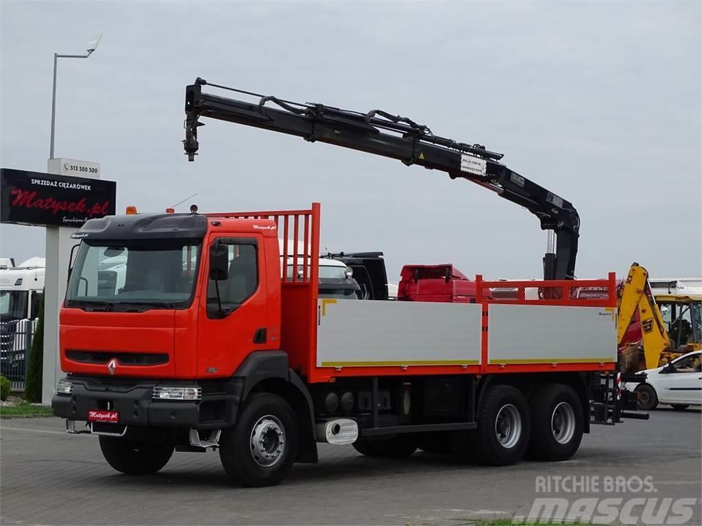Renault KERAX 370 Plošinové nákladné automobily/nákladné automobily so sklápacími bočnicami