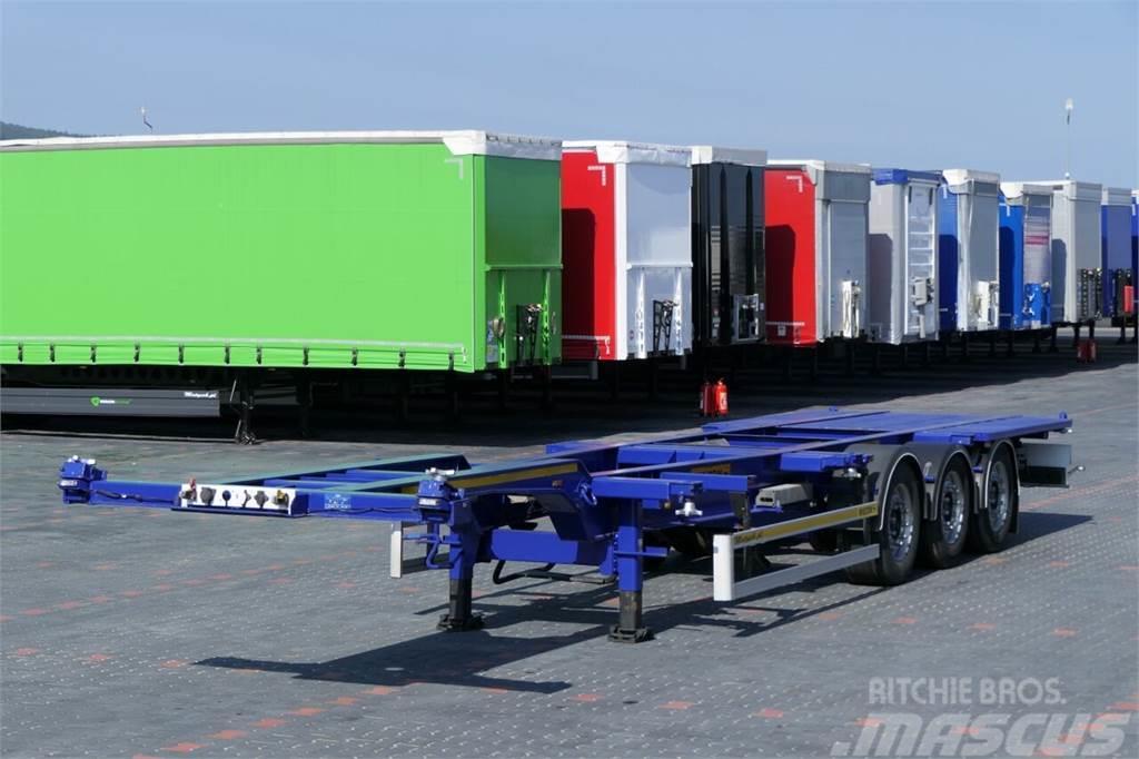 Wielton CHASISS / FOR CONTAINERS / LIFTED AXLE / SAF / Podvozky a zavesenie kolies