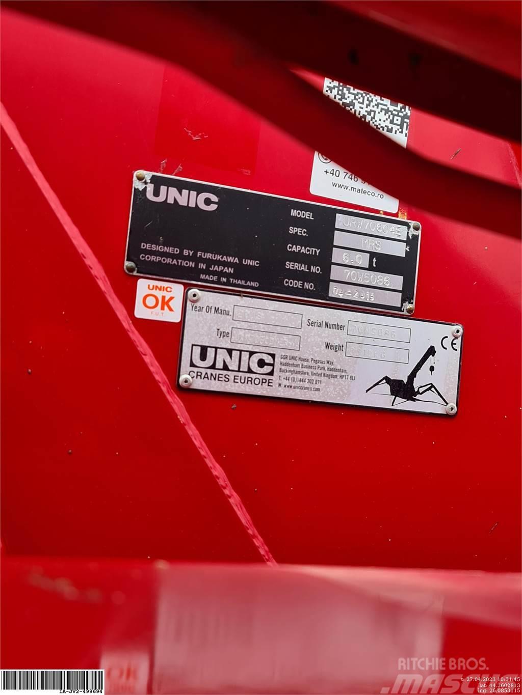 Unic Cranes UNIC URW706 Minižeriavy