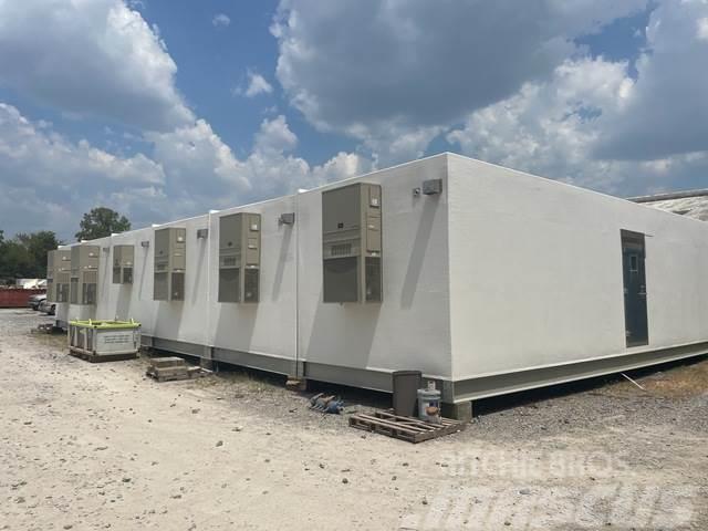  6 Unit 40 ft x 12 ft 40 Person Skid-Mounted Mobile Stavebné bunky