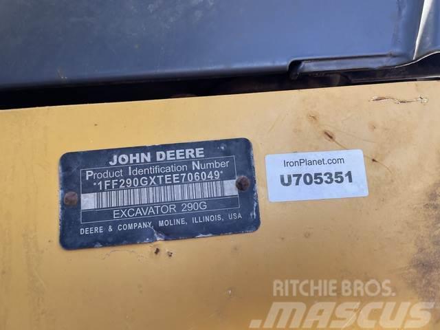 John Deere 290GLC Pásové rýpadlá