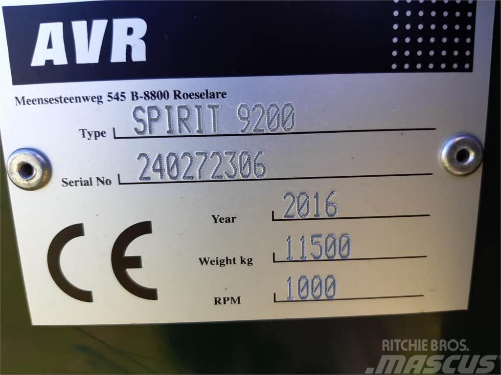 AVR SPIRIT 9200 Zemiakové kombajny