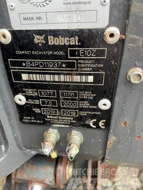 Bobcat E10Z Mini rýpadlá < 7t