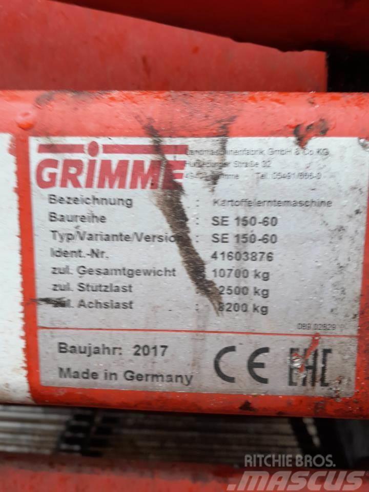 Grimme SE 150-60 NB Zemiakové kombajny