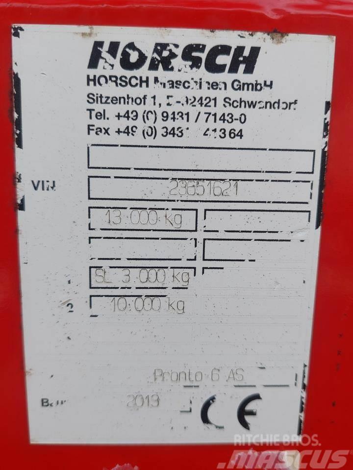 Horsch Pronto 6 AS PPF med Doudrill Mechanické sejačky