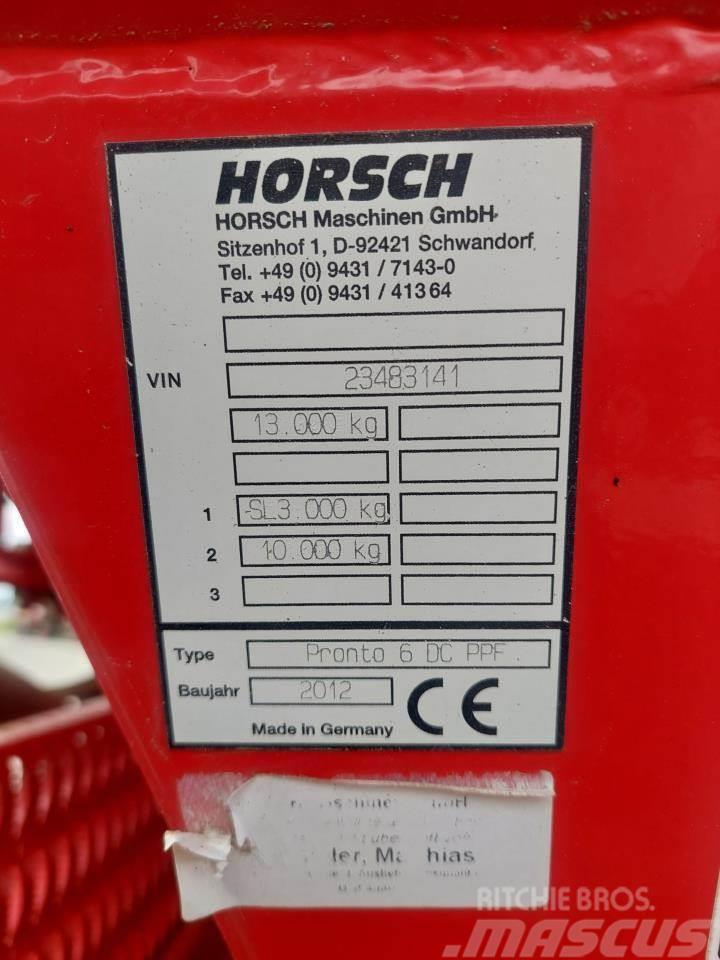 Horsch Pronto 6 DC PPF Mechanické sejačky