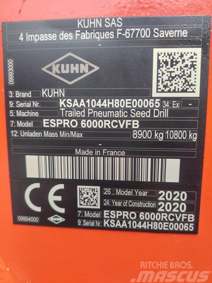 Kuhn Espro 6000 RC Mix Vistaflow Mechanické sejačky