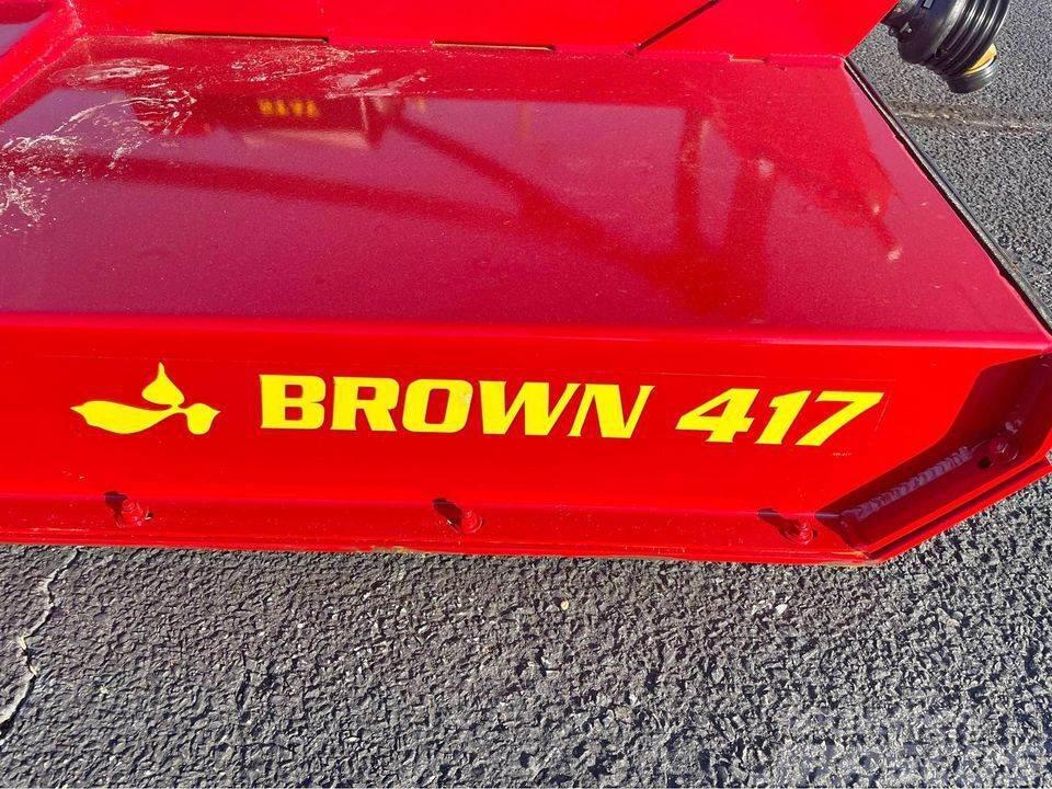 Brown 417 rotary cutter Drviče a rezače balíkov
