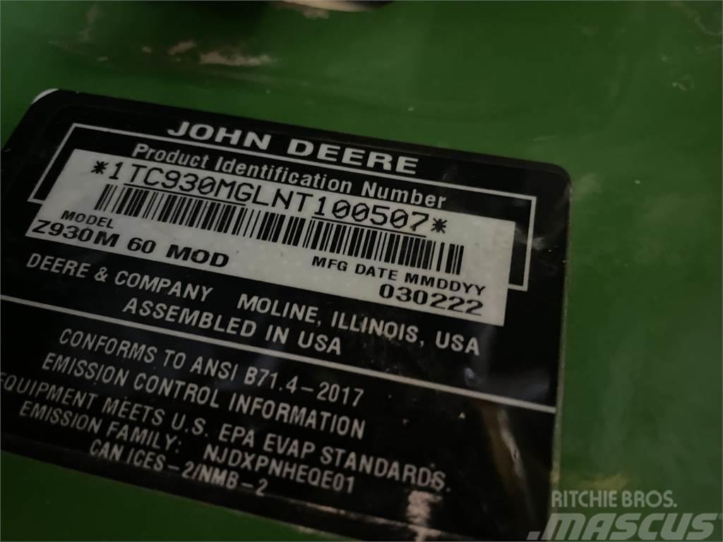John Deere Z930M Kosačky s nulovým polomerom otáčania