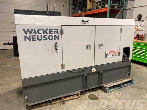 Wacker Neuson G100 80kW Skid Mount Generator Ostatné generátory
